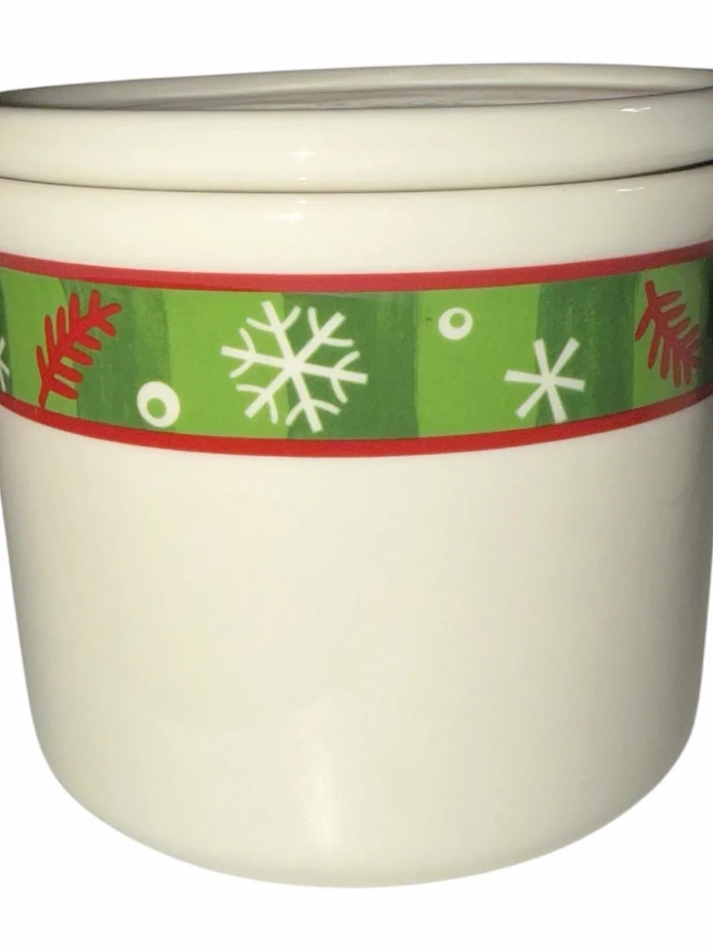Longaberger Holiday Crock with Lid